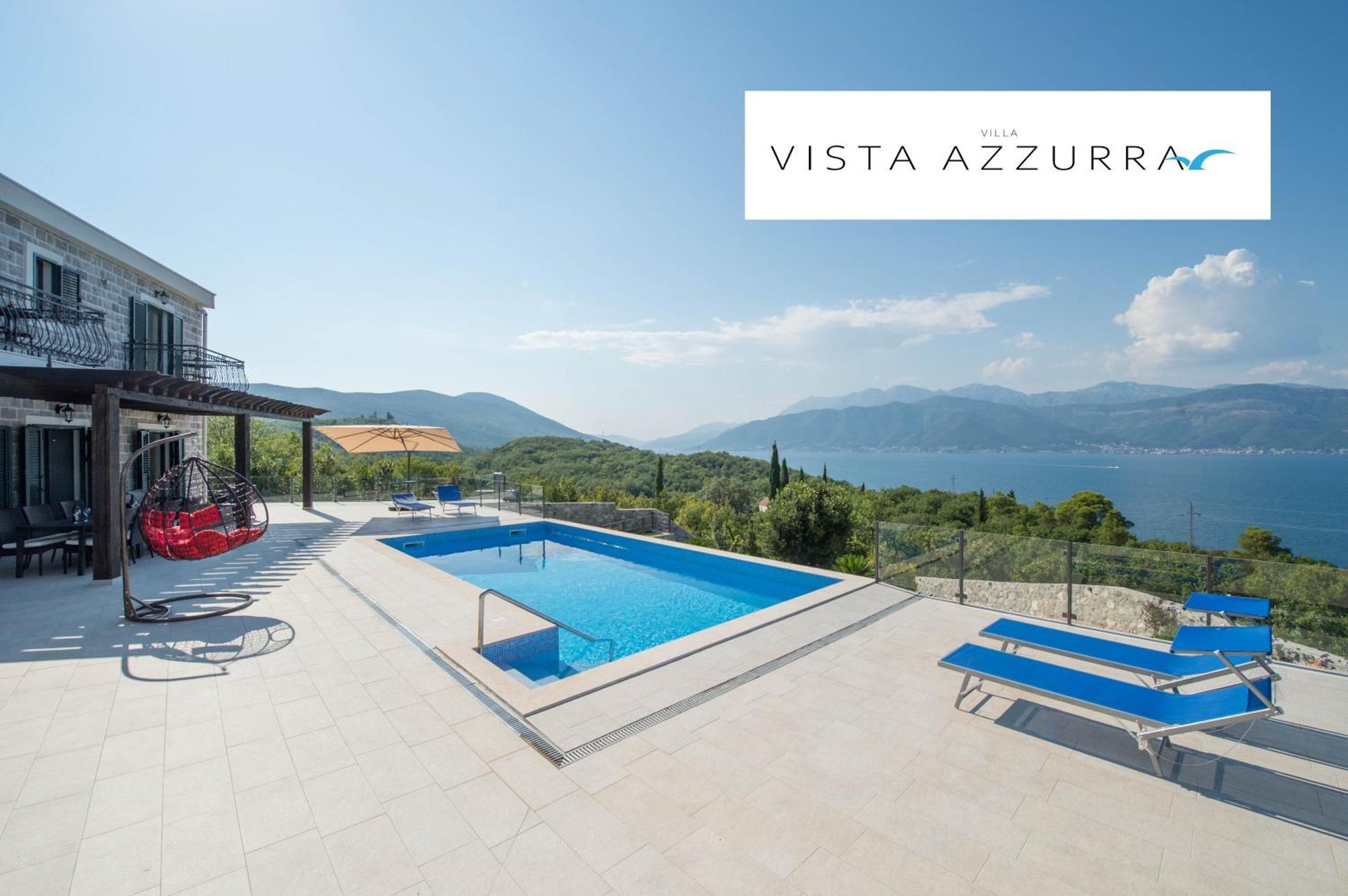 Villa Vista Azzurra Tivat Eksteriør billede