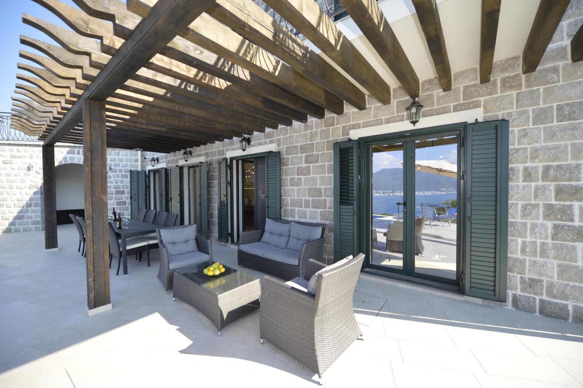 Villa Vista Azzurra Tivat Eksteriør billede